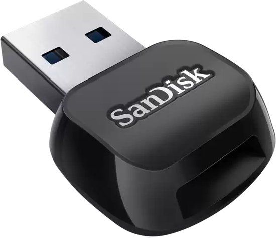 SanDisk SDDR-B731-GN6NN geheugenkaartlezer USB 3.2 Gen 1 (3.1 Gen 1) Type-A Zwart