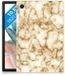 B2Ctelecom Samsung Galaxy Tab A8 2021/2022 Tablet Back Cover Marmer Goud