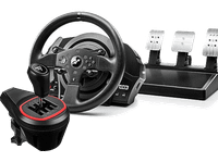 Thrustmaster Hardbundel - Thrustmaster T300 Rs Gt + Th8s Shifter Add-on (pc/ps5/ps4/ps3) Zwart Racestuur Schakelbak