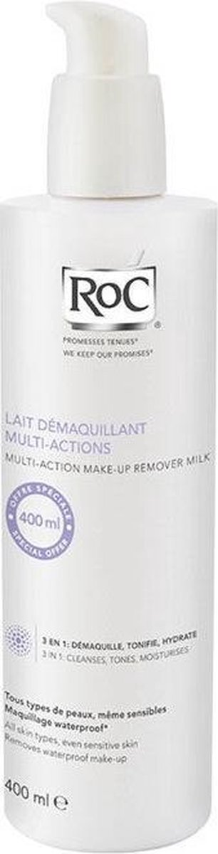ROC Multi Action Make-Up Remover Milk 400ml