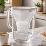 BRITA Style Essential MXPRO LED Waterfilterkan, 2,4 l - Beige