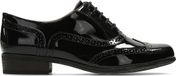 Clarks Dames Veterschoenen - Zwart - Maat 41