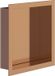 BES LED Inbouwnis - Leoni Prim - 30x30x7cm - Cuivre brossé