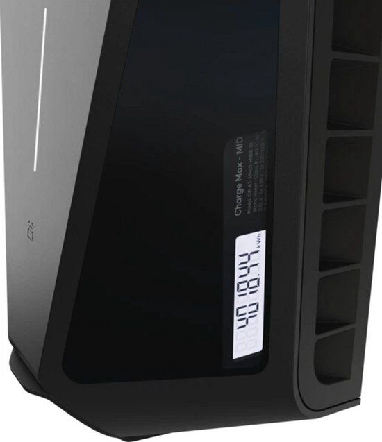 Easee Charge Max laadpaal (1.4 - 22kW) type 2 MID zwart (10233)