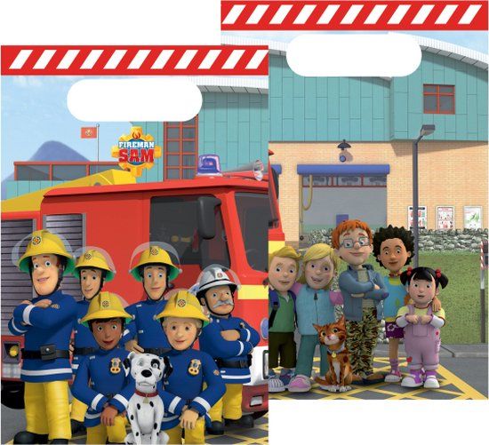 Fireman Riethmüller Cadeau Tasjes - Brandweerman Sam