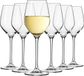 KROSNO Verres à vin blanc Set de 6 - 200 ML