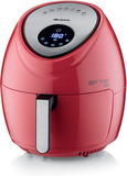 Ariete 4618/01 Air Fryer - 5.5L - 1800W - Red/Stainless Steel