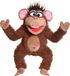 Living Puppets GMBH Living Puppets - Handpop - aap Fuzius 40cm