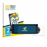 BROTECT - Screenprotector voor Essgoo Android Autoradio 6.86" Beetle 2001-2010 - Folie Beschermfolie transparant 2 Stuks