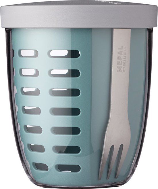 Mepal Ellipse Fruit & Veggie Pot - 600 ml - Nordic Green