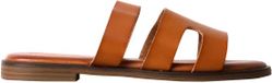 Super Mode He Valentine Sandalen om aan te trekken Vrouwen Groen Platte sandalen Maat 39