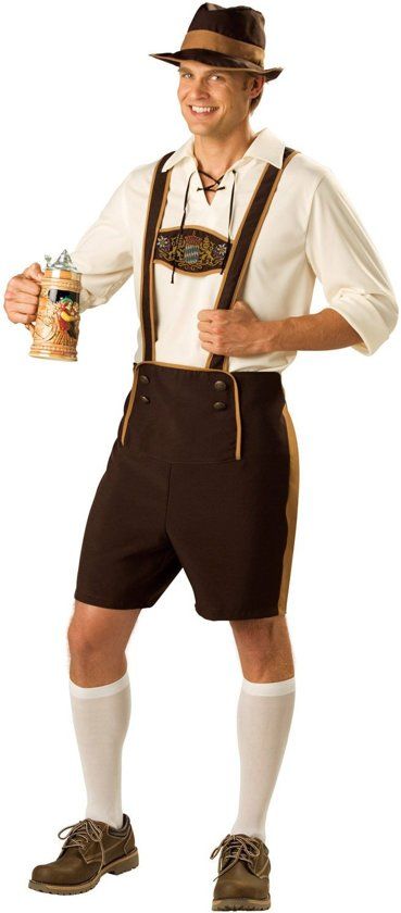 Widmann Boeren Tirol & Oktoberfest Kostuum Mr Skoll Beierse Man Medium Bierfeest Verkleedkleding
