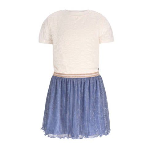 Like Flo midi jurk blauw