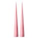 ester & erik Bougie cônique ester & erik 37 cm Lot de 2 mat vieux rose 39