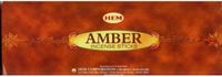 Yogi & Yogini naturals HEM Wierook - Amber - 20 stokjes