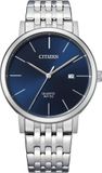 Citizen BI5070-57L Heren Horloge Zilverkleurig Roestvrij Staal Analoog Quartz 40.5 mm
