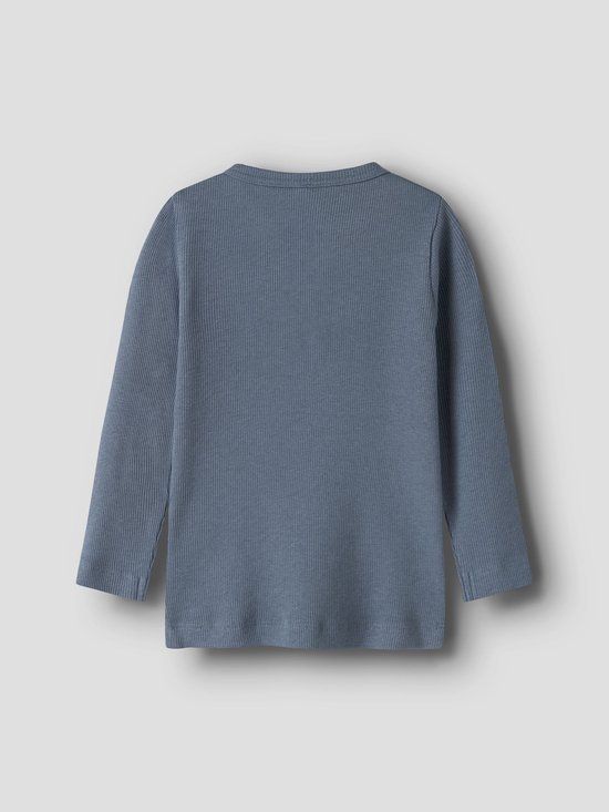 NAME IT Jongens Blouse NMMKAB LS TOP NOOS Blauw Maat 134/140