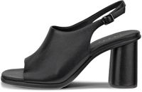 Ecco Vrouwen Sculpted Hakken Sandalen Alba 65 Zwart Leer Maat 38