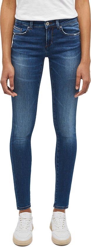 Mustang QUINCY Skinny Fit Jeans - Mid Blue Denim - Women's W25/L30