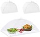 Ibenzoa® Set de 3 capotes pliables pour nourriture et activités de plein air avec sac de rangement pratique