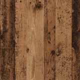 VidaXL Nachtkastjes 2 st met LED's 60x35x40 cm oud houtkleurig