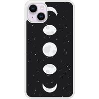 Apple Siliconen hoesje compatibel met iPhone 15 Plus Moon Phase
