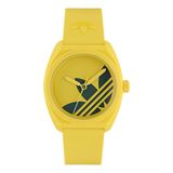 Adidas Originals Project Three AOST25542 Horloge - Kunststof - Geel - Ø 42 mm