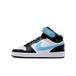 Nike Court Borough Mid 2 (Gs) Chaussures pour enfant Blanc/bleu/noir/Arct, taille 40