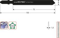 Rotec Combipower Decoupeerzaagblad DC850 / T130Riff set 3 stuks
