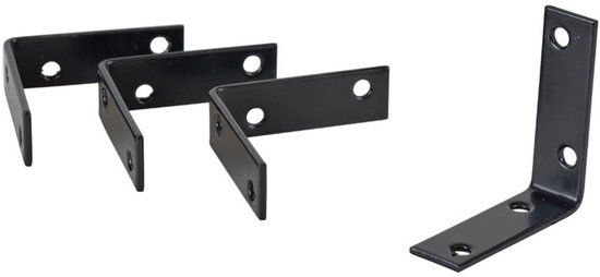 Waelbers Skapa Global B.V. Stoelhoek - 50 mm - Zwart (4 stuks)