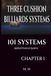 THREE CUSHION BILLIARDS SYSTEMS - 101 Systems - Chapter 1: Applied Practical Systems - 202 Pages | 34 Systems