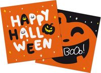 Folat Halloween BOOO Servetten 33 x 33 cm (20 stuks)