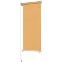 vidaXL Rolgordijn voor buiten 60x230 cm beige