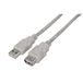 AISENS A101-0012 USB-kabel USB 2.0 1 m USB A Beige