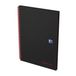 Oxford Spiraalblok A4 Lijn 140 Pagina's 80gr Zwart/Rood 5 Stuks