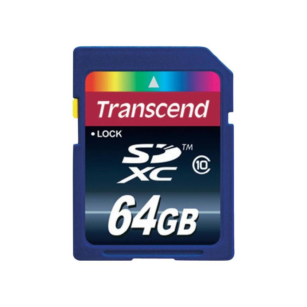 Transcend 64GB SDXC Class 10 Geheugenkaart