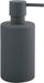 Spirella Zeepdispenser TUBE-MATT – Zeeppomp voor Badkamer – Geschikt voor Lotion en Desinfectant – Elegant Badkamer Accessoire – Grijs – Kunststof – Modern – Vrijstaand