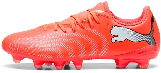 Puma Future 9 Play Fg/ag Voetbalschoenen Voor Dames Rood, Oranje EU 40
