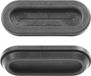 PB Fastener 1097-01 Passe-fil Trou-de-verrouillage Serrage-Ø (max.) 21 mm Épaisseur de plaque (max.) 2.5 mm PVC Noir 1 pièce(s)