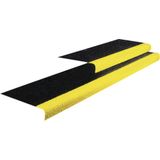 COBA Europe COBAGRIP® Stair Tread Vloerplaat (l x b x h) 2 m x 345 mm x 5 mm Zwart, Geel