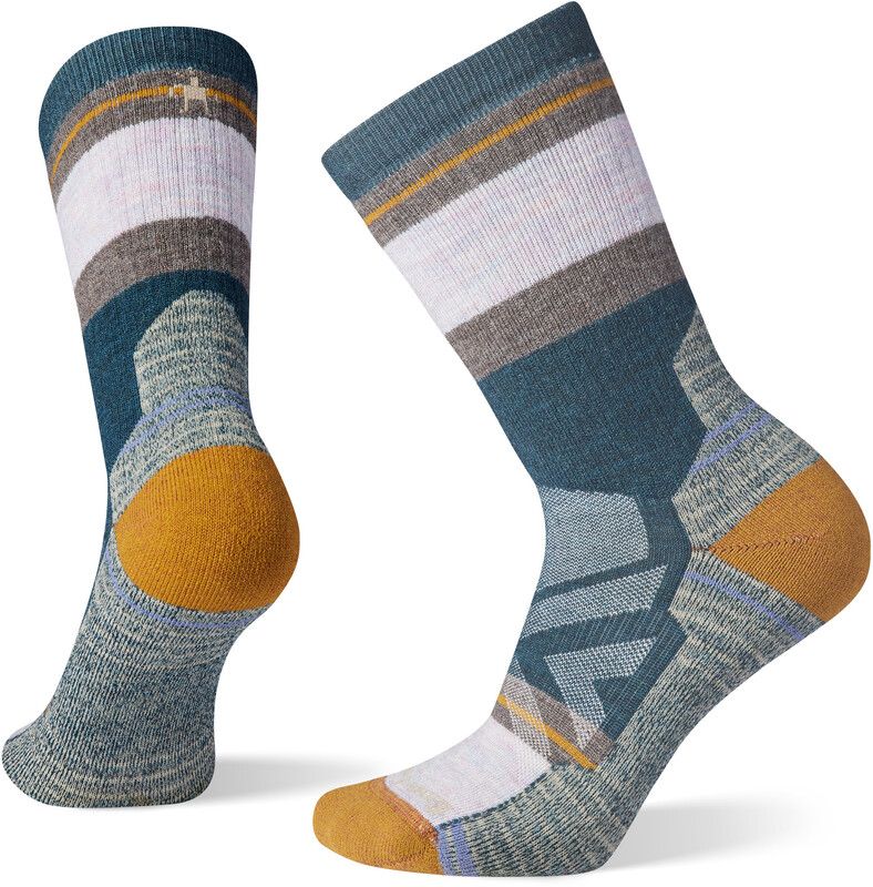 Smartwool Hike Full Cushion Saturnsphere Crew Sokken Dames - Blauw/Grijs - Maat S (EU 34-37)