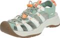 Keen Astoria West Sandales Femme Vert/Blanc/Orange Taille 42