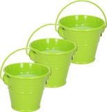 Decoris bougies à la citronnelle - set de 3 - vert