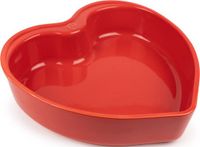 Peugeot Appolia Ovenschaal 26 cm - Rood - Hartvormig