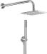Ideal Standard Idealrain Doucheset zonder kraan, 20x20 cm, Chroom