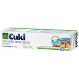 Cuki Luchtdichte Zakken met Luchtkussenfolie, Groot, 10 stuks, 3L, 27x25cm, Transparant