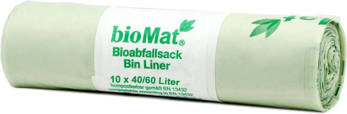 Biomat Composteerbare Vuilniszakken 40/60L