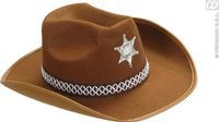 Finidi Bruine sheriff hoed