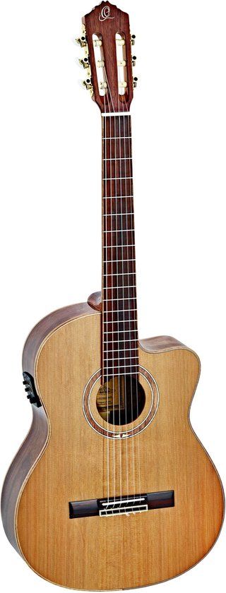 Ortega RCE159SN Slim Neck Natural - 4/4 Klassieke gitaar