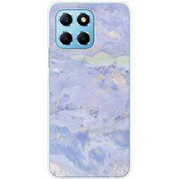 Huawei Honor X8 5G Siliconen hoesje - ontwerp marbre bleu